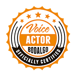 Sarah Van Voice Over Artist Boldago Logo Image